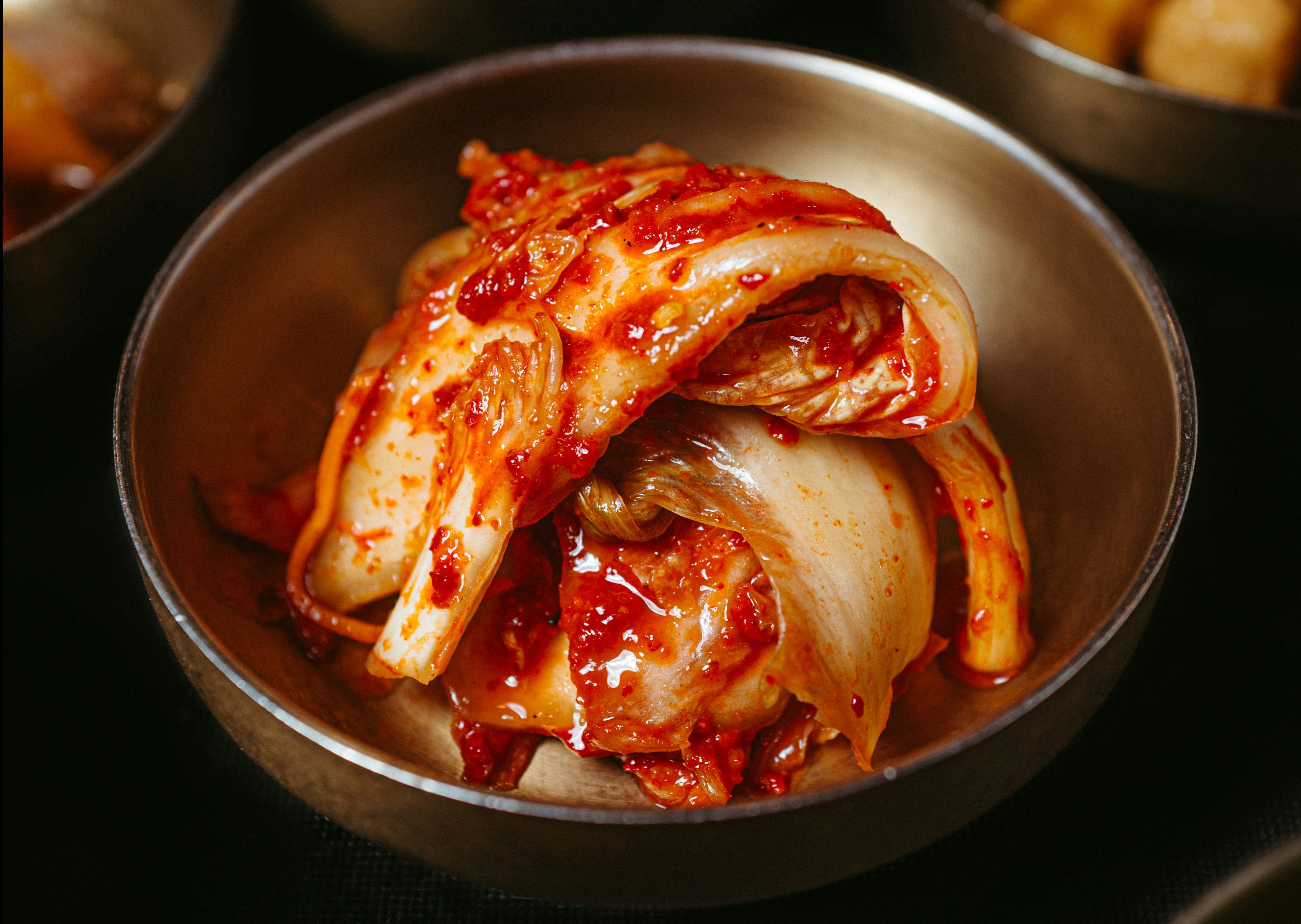 Kimchi in einer Schüssel